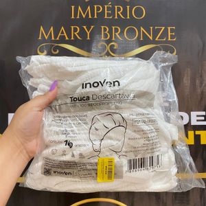 imagem do produto TOUCA DESCARTAVÉL 100 UNIDADES