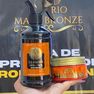 imagem do produto KIT ÓLEO CENOURA + PARAFINA DE CENOURA 200G