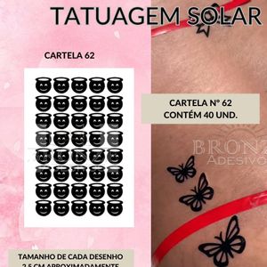 imagem do produto TATUAGEM SOLAR FOLHA A4 N 62