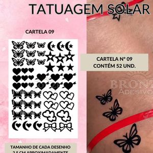 imagem do produto TATUAGEM SOLAR FOLHA A4 N 09