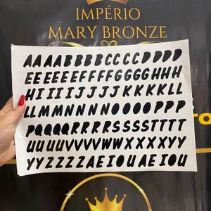 imagem do produto TATUAGEM SOLAR LETRAS FOLHA A4 N°5