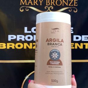 imagem do produto ARGILA BRANCA EM PÓ 500G