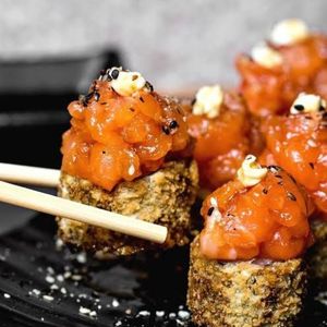 imagem do produto Hot salmão com pate de Salmão