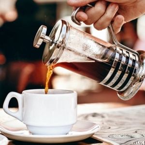 imagem do produto Café coado na prensa francesa