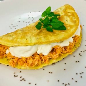 imagem do produto Crepioca recheada com frango e queijo