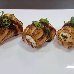 imagem do produto Tatuzinho de salmão maçaricado!!