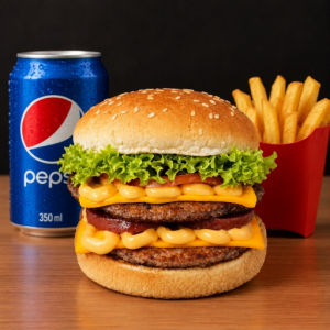 imagem do produto X-Cheddar duplo 