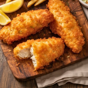 imagem do produto Iscas de peixe (linguado) empanado