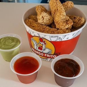 imagem do produto Filé de frango empanado balde 400gr