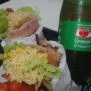 imagem do produto Combo 2 X tudo + guaraná antártica 1 litro
