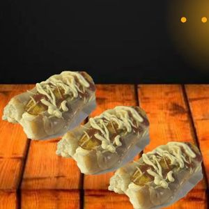 imagem do produto Combo 08 - 3 Hot Dogs Banana Queijo 18cm
