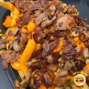 imagem do produto Batata frita 300g com cheddar e bacon 