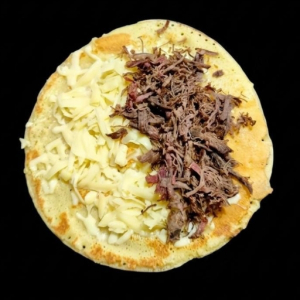 imagem do produto Crepe: carne do sol desfiada com queijo