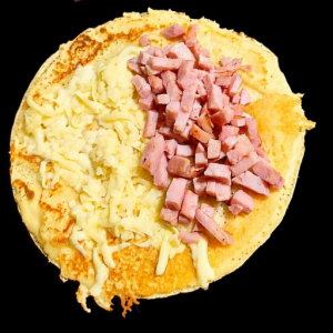 imagem do produto Crepe: queijo e presunto 