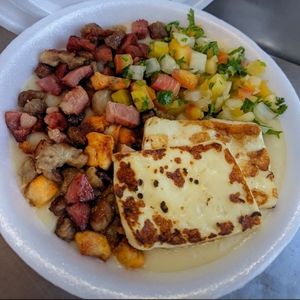 imagem do produto MISTÃO: Carne, calabresa,  bacon, frango, salada e queijo coalho 