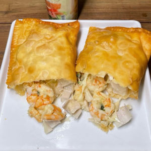 imagem do produto Pastel de camarão rosa 