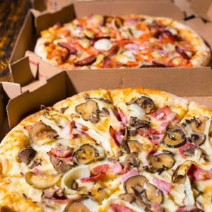 imagem do produto 2 pizzas 25 cm + borda + refri + brotinho doce 