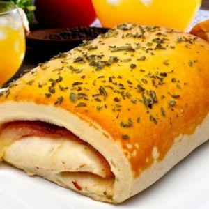 imagem do produto Pão pizza queijo com presunto 