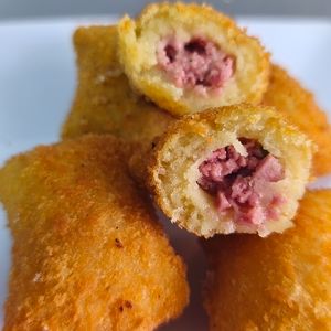 imagem do produto Salgadinho de mortadela temperada