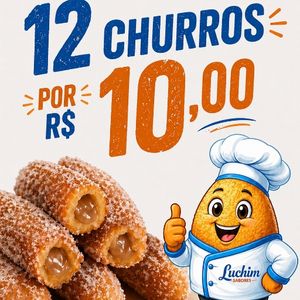 imagem do produto 12 churros de doce de leite