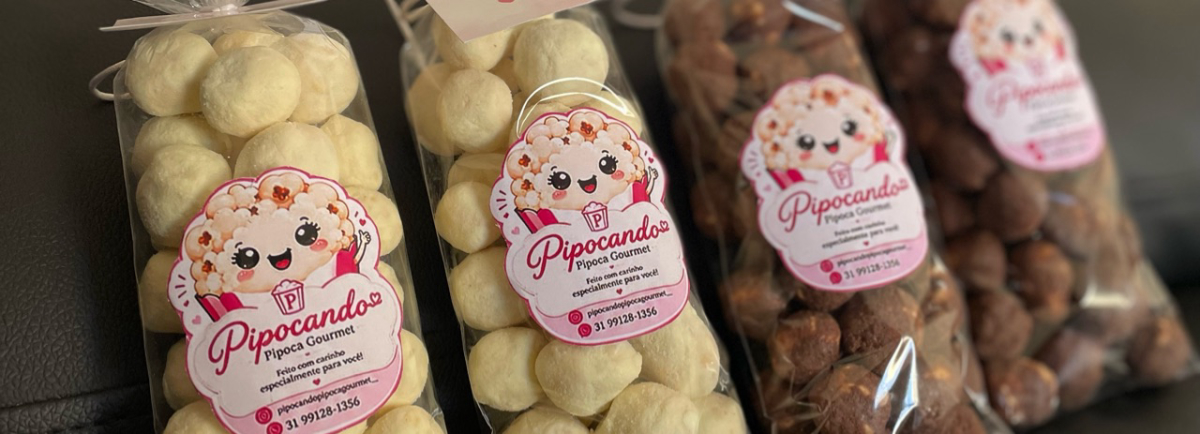 Pipocando Pipoca Gourmet capa
