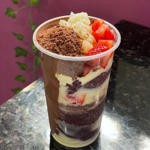 imagem do produto Morango, abacaxi, ovomaltine e Nutella