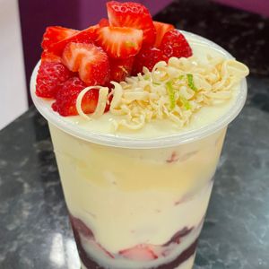 imagem do produto Mousse de limão + morango 