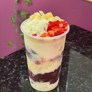 imagem do produto  Morango e abacaxi