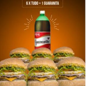 imagem do produto 6 x. Tudo 1 refrigerante 2 litros 