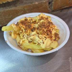 imagem do produto Mine fritas palito ( com cheddar + Bacon)