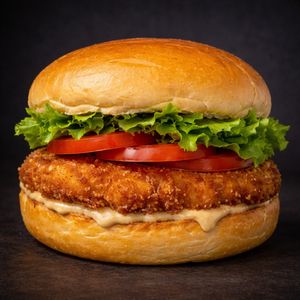imagem do produto CROCANTE BURGUER( brinde mine batata com cheddar e bacon )  