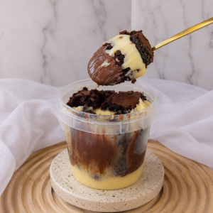 imagem do produto Brownie Afogadaço Ninho com Nutella | 220 ml