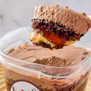 imagem do produto Bolo Choconoffe  Chocolate, Doce de Leite & Caramelo
