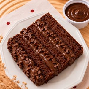 imagem do produto Fatia de Bolo Matilda | Chocolate com Brigadeiro Gourmet