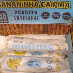 imagem do produto Bananinha caipira sem açúcar 35g