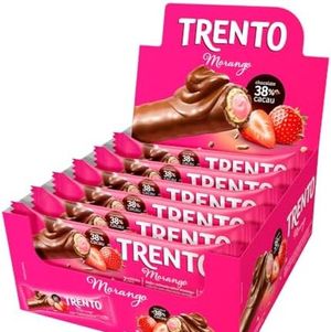 imagem do produto Chocolate Trento Morango Unidade