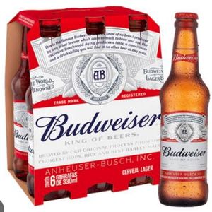 imagem do produto Budweiser long 330ml