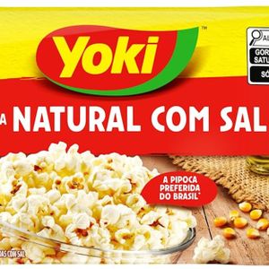 imagem do produto Pipoca Natural Com Sal Yoki