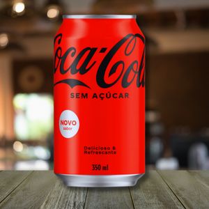 imagem do produto Coca Cola Zero - 350ml
