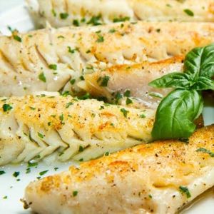 imagem do produto Filé de tilapia grelhada com fritas