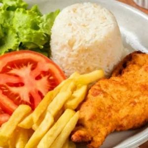 imagem do produto Prato Individual - Filé de Peixe à Milanesa