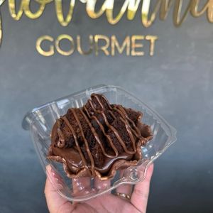 imagem do produto Cestinha Gourmet de Brigadeiro com Brownie