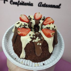 imagem do produto Caseirinho de Chocolate com Morangos
