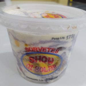 imagem do produto Pote de sorvete 350 ml - Leitinho Trufado 