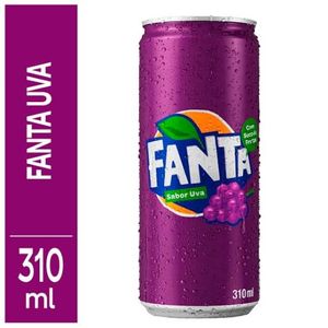 imagem do produto Fanta uva lata
