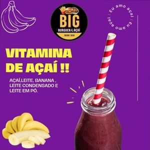 imagem do produto Vitamina de Açaí com Banana 300ml