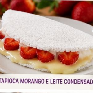 imagem do produto Tapioca MORANGO E LEITE CONDENSADO 