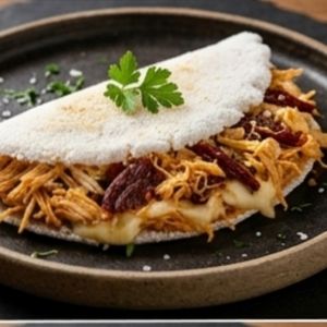 imagem do produto Tapioca FRANGO,CHARQUE E QUEIJO 