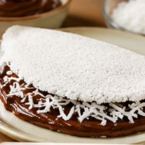 imagem do produto Tapioca CÔCO,QUEIJO E CHOCOLATE 