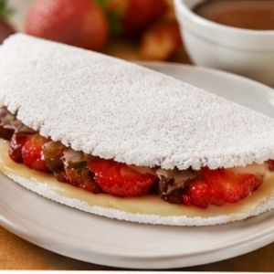 imagem do produto Tapioca MORANGO E CHOCOLATE 